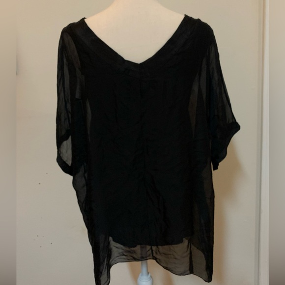 .M-MADEINITALY Silk Top S - Picture 4 of 11